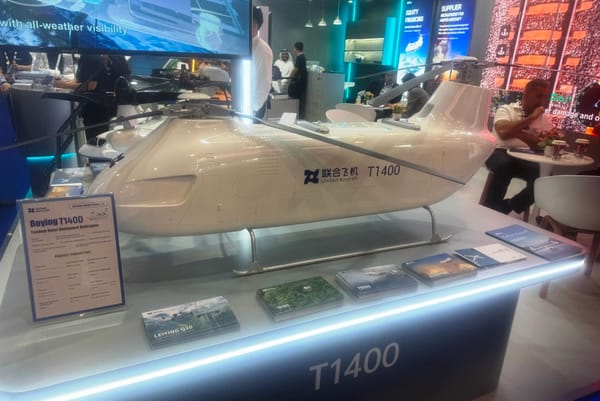 Dubai Airshow 2025: Unveiling the United Aircraft T1400 – A Tandem Rotor UAV Developed in China