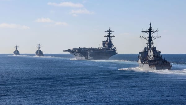Second Aircraft Carrier Strike Group Mobilized for Deployment to Middle East: Sources Confirm
