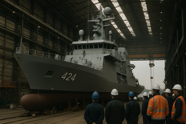 Rheinmetall Naval Systems Commences Production of Class 424 Intelligence Vessel Ahead of Schedule