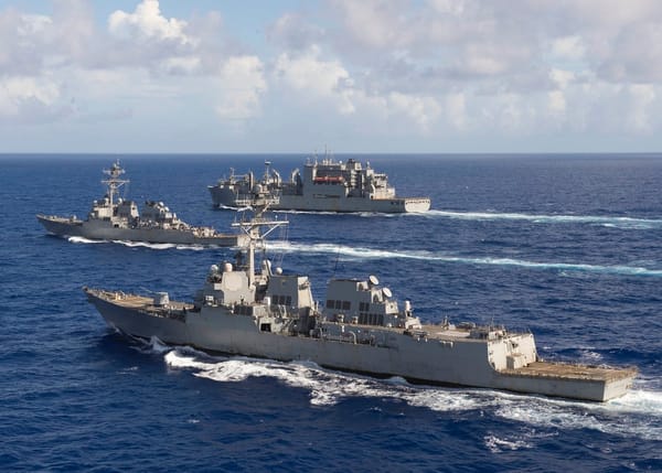 USS Spruance Engages Cargo Vessel Bound for Iran