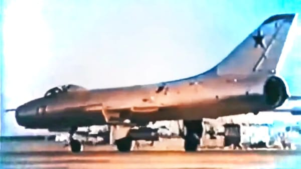 Cold War Nuclear Drill Revealed in Rare Footage of Soviet Su-7