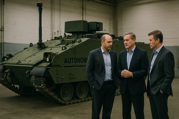 RENK Partners with BAE Systems and Forterra for Autonomous AMPV Integration