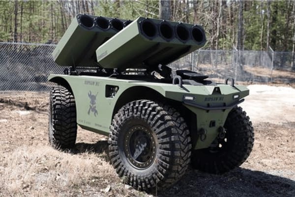 Textron Unveils Advanced UGV Capable of Deploying Loitering Munitions