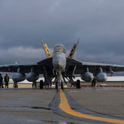 Navy F/A-18Gs Enhance Electronic Warfare Capabilities Over Iran and Venezuela