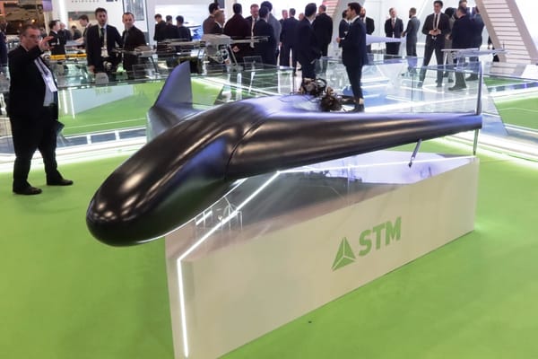 STM Unveils Kuzgun Long-Range Loitering Munition at Saha Expo 2026