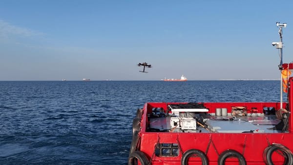 UK Unveils Automatic Drone Landing Platform for Moving Ships