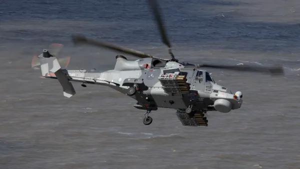 UK Royal Navy's Wildcat Helicopters Enhance Counter-Drone Capabilities with Martlet Missiles