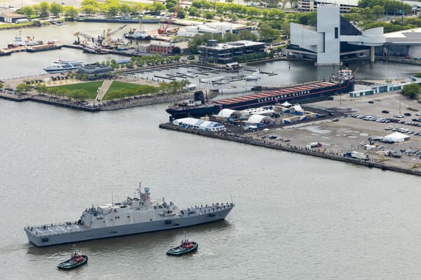 Final Freedom-Class Littoral Combat Ship Inducted in Cleveland