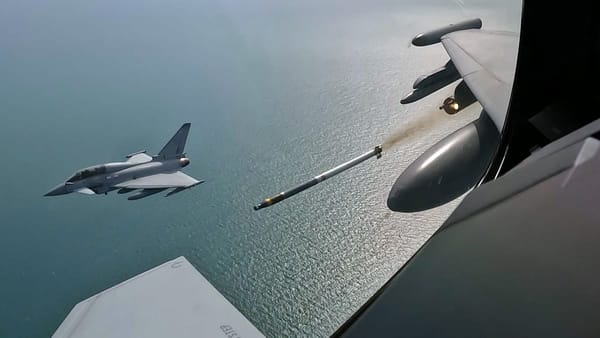 UK Royal Air Force Deploys Laser-Guided Counter-Drone System on Typhoon Jets in the Middle East