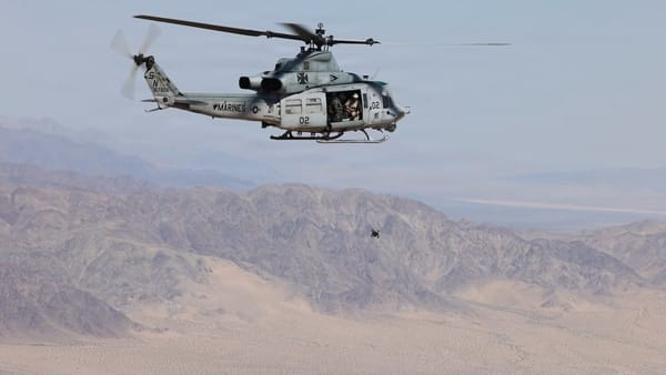 US Marine Corps Explores New Drone Command Capabilities from Helicopters