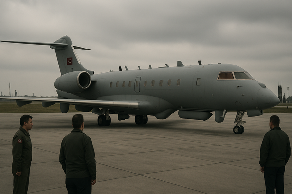 Turkey’s HAVA SOJ Electronic Warfare Jet Emerges in Latest Imagery