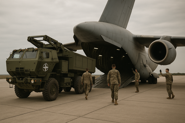 U.S. Airlift of Romanian HIMARS Enhances NATO's Rapid Fire Capabilities
