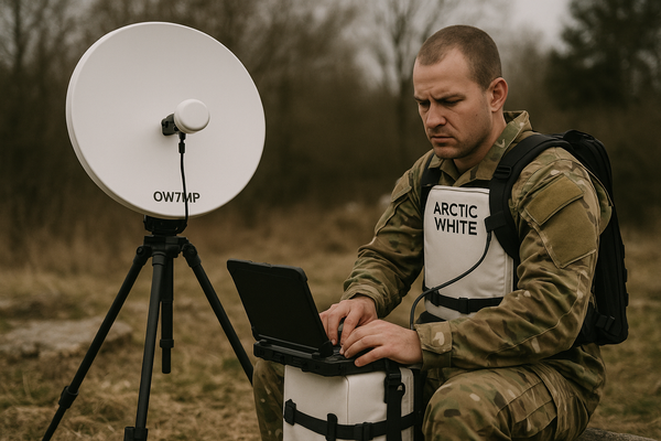 Intellian Unveils Arctic White OW7MP Manpack for Enhanced LEO Connectivity