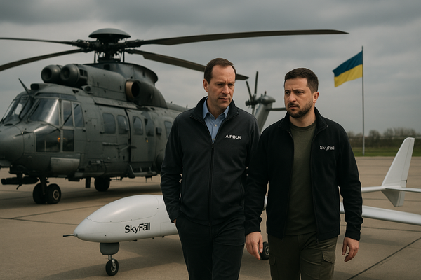 Airbus Partners with SkyFall to Enhance European and Ukrainian Defense Innovation