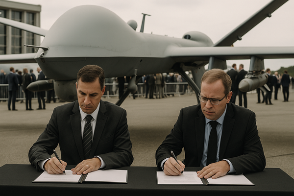 GA-ASI and INTEC Group Forge Strategic Partnership at ILA Berlin