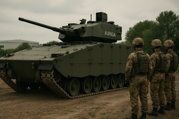 Leonardo Launches AURIGA Program for Next-Generation Infantry Fighting Vehicle