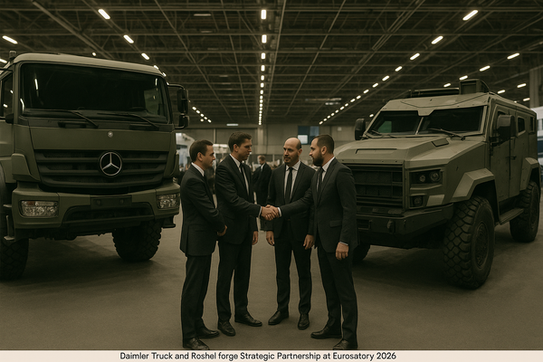 Daimler Truck and Roshel Forge Strategic Partnership at Eurosatory 2026