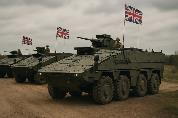 UK Boxer Armored Vehicle Fleet Reaches Milestone in NATO Mobility Program