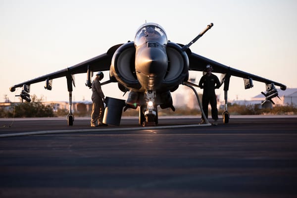 Retirement of the AV-8B Harrier II Ground Attack Jet