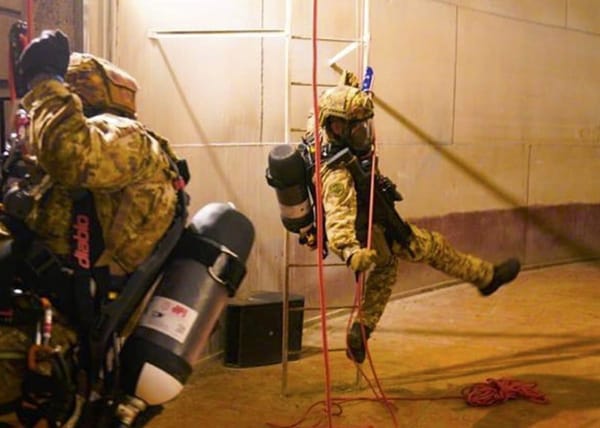 Special Forces Engage in Tunnel Training at Historic Italian Cisterns