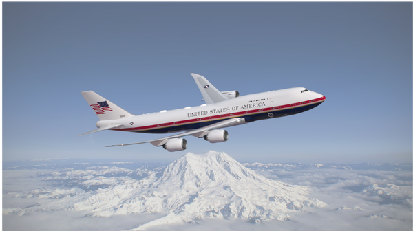 New Look for Interim Air Force One Ahead of Summer Rollout