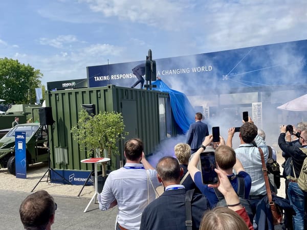 Rheinmetall Introduces Innovative Drone Deployment Container