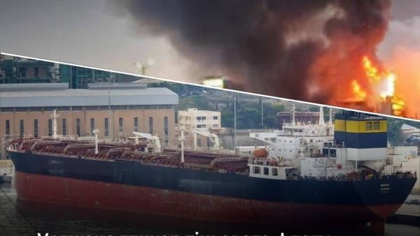 Russian Shadow Fleet Tanker Struck in the Black Sea