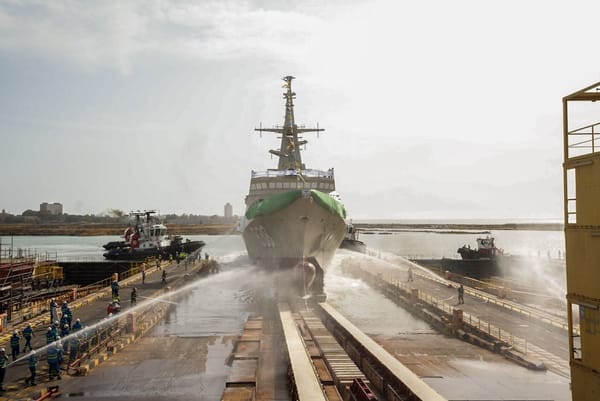 Navantia Launches Sixth Avante 2200 Corvette for Saudi Arabia
