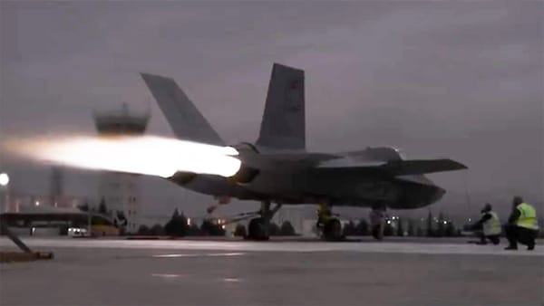 Approval of F110 Turbofan Engine Sale to Turkey's Kaan Fighter