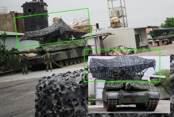 Taiwan’s M1A2T Abrams Tanks Enhance Battlefield Survivability with New Camouflage Techniques