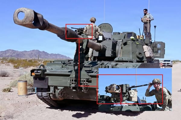 U.S. Army Enhances M109A7 Paladin with LP-CROWS for Enhanced Threat Mitigation