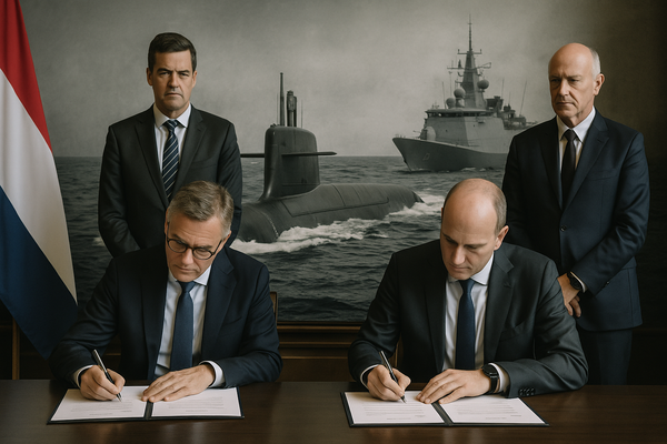 Extension of Industrial Cooperation Agreement Between the Netherlands and Naval Group