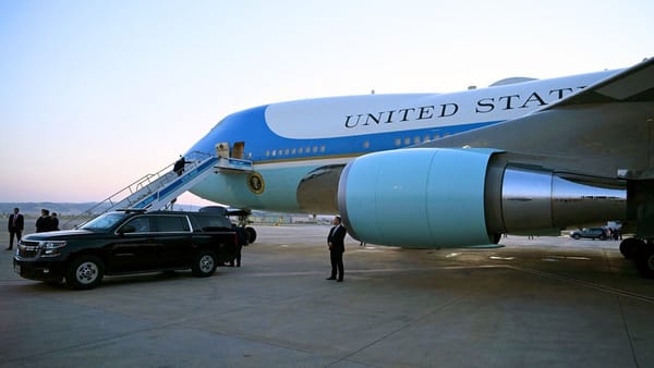 President Trump Replaces New Air Force One with Older Model for British Visit