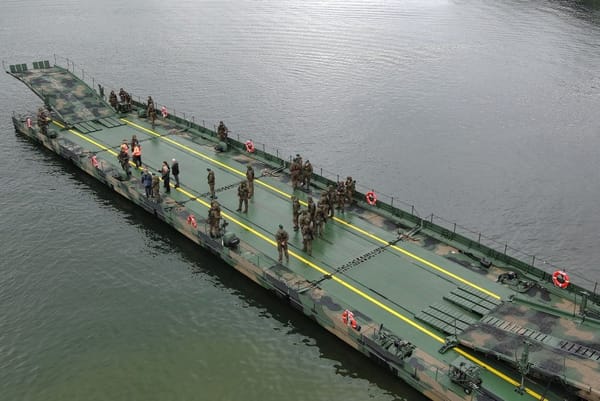 Polish Army Incorporates New Generation Motorized Floating Bridge