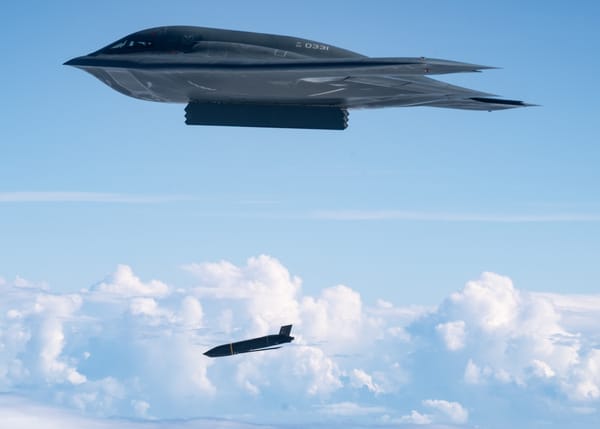 USAF B-2 Spirit Demonstrates Long Range Anti-Ship Missile Capabilities in Pacific Exercise