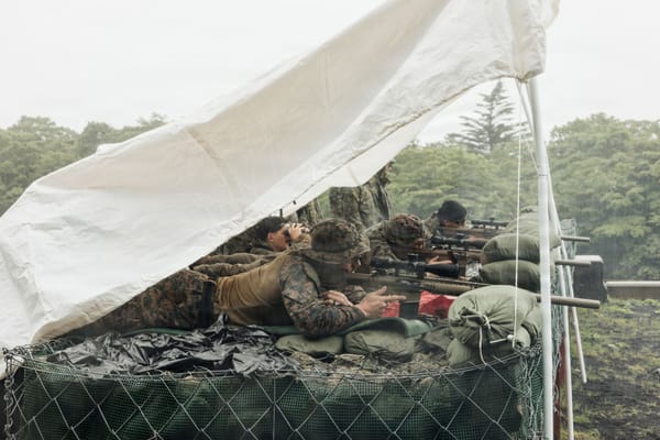 U.S. Marines Employ M110 Sniper Rifles for Explosive Threat Neutralization in Japan