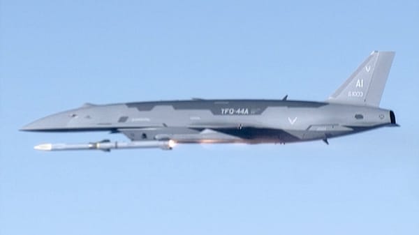 YFQ-44A Fury Fighter Drone Successfully Engages in Live Fire Exercise