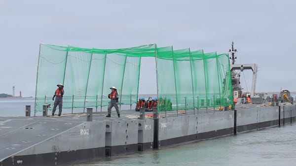 Marines Employ Anti-Drone Netting in Logistics Exercise