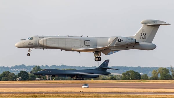 EA-37Bs Deployed to RAF Fairford as Iran Issues Threats Against UK Base