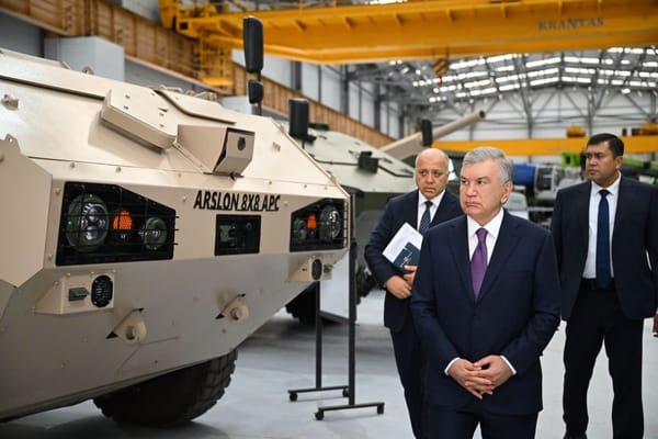 Uzbekistan Unveils Locally Designed Armored Vehicles and Military Systems