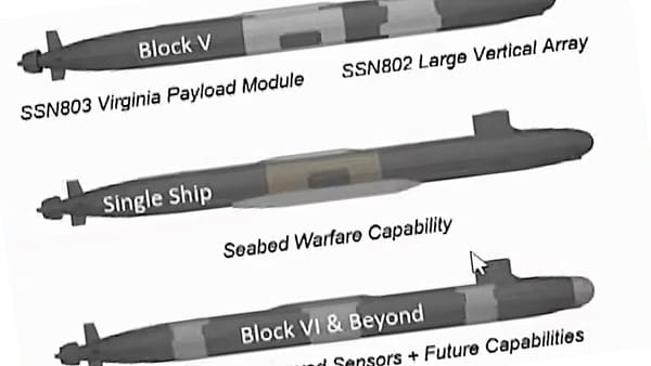 Unique Virginia Class Submarine Designed for Seabed Espionage Missions