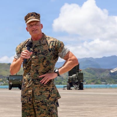 Lt. Gen. Turner Assumes Command of Marine Forces in the Pacific