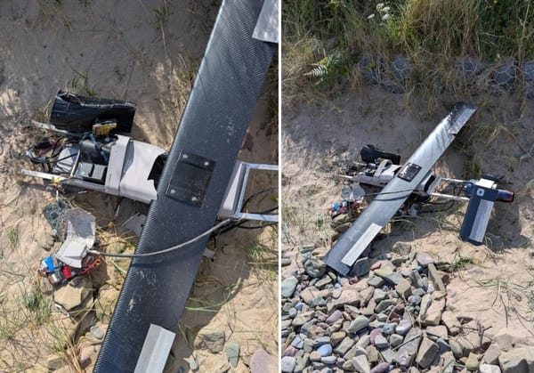 Skyhammer Interceptor Recovered on UK Beach After Crash