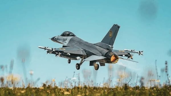 Ukrainian Fighter Jet Flies Over Poland on Route to Denmark
