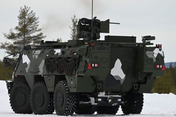 Norway Orders 20 Patria 6x6 Vehicles Under CAVS Program