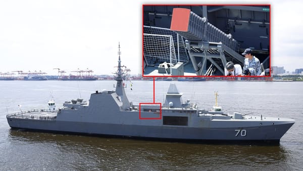 Singapore's RSS Steadfast Armed with Blue Spear Missiles; Australia Lays Keel for Hunter-Class Frigate