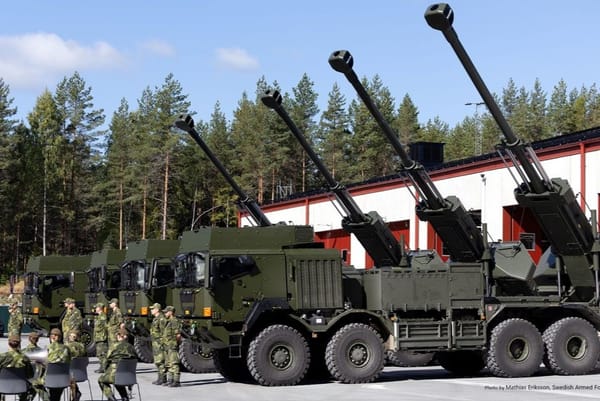Sweden Receives First Four BAE Systems ARCHER 8×8 Mobile Howitzers
