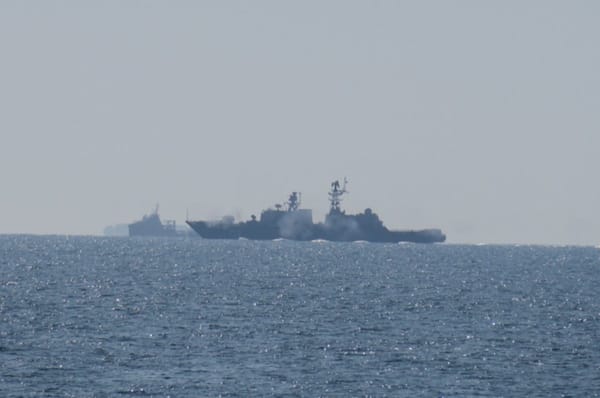 Russian Frigate Conducts Live Ammunition Drill Near UK Territorial Waters
