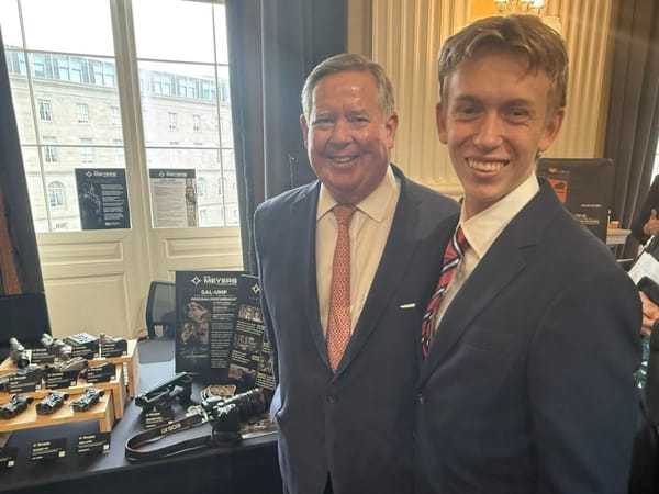 US Family Laser Company Showcases New Rifle Laser Sight on Capitol Hill
