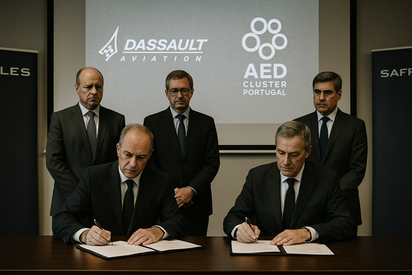 Dassault Aviation Signs Cooperation Agreement with AED Cluster Portugal